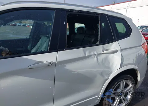 2013 BMW X3 xDrive28I из США, поврежденный, VIN 5UXWX9C57D0D03771